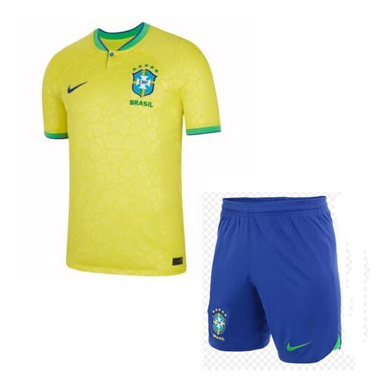 Trikot Brasilien Heim Kinder 2022-2023